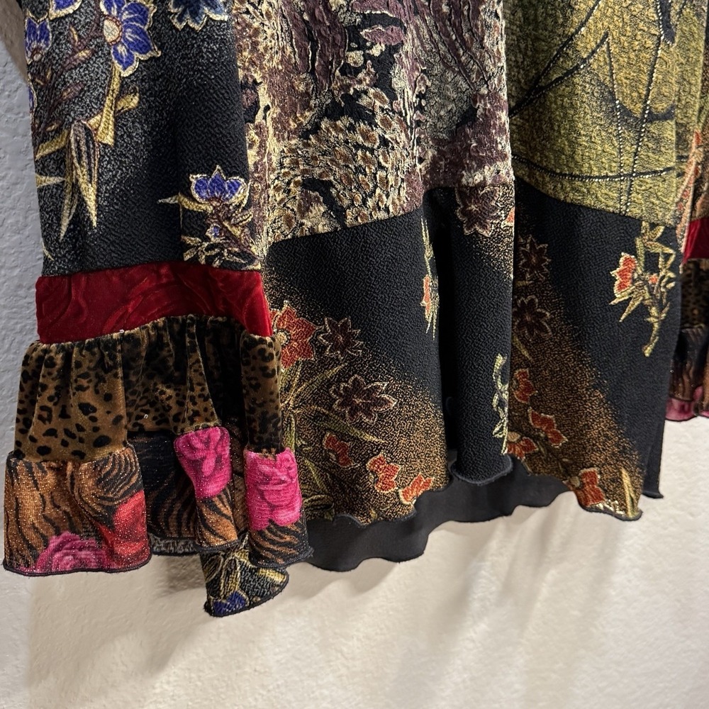 Lee Andersen Eclectic Patchwork Unique Artsy Lage… - image 4